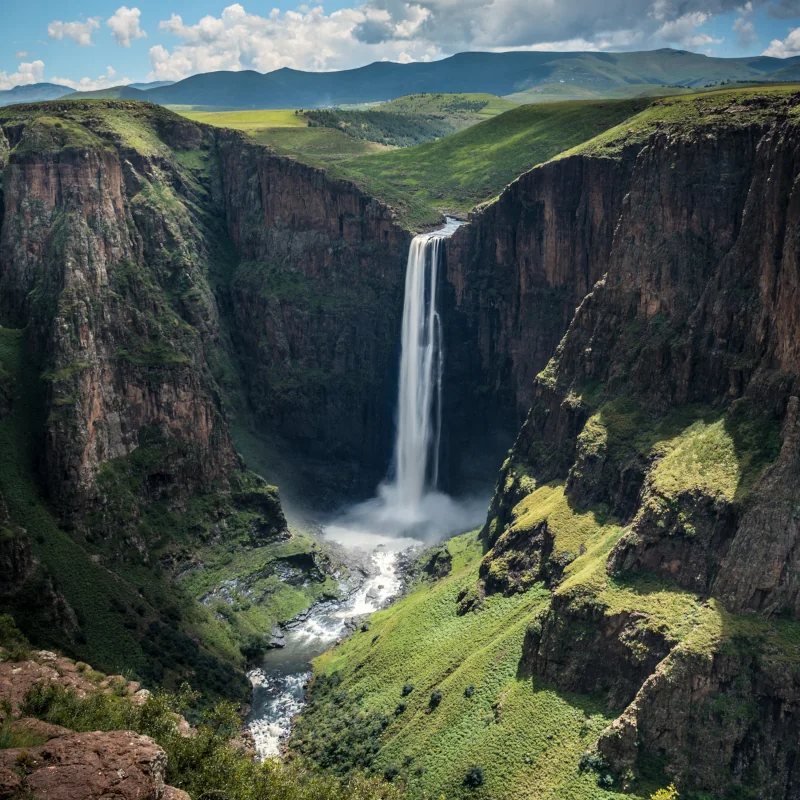 Maletsunyane Falls Lesotho