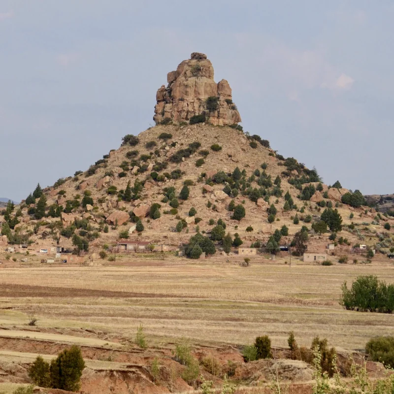 Thaba Bosiu Mountain Lesotho